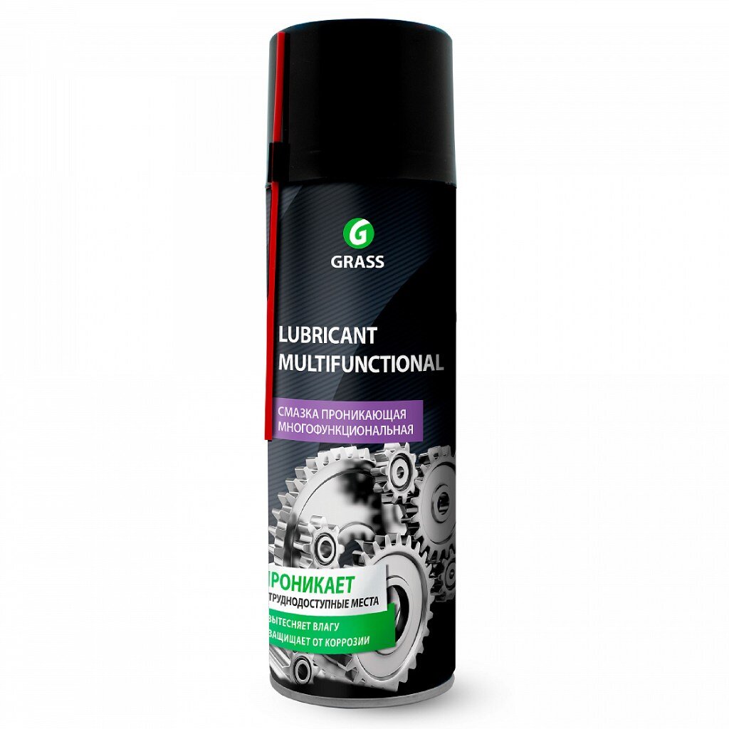 Смазка автомобильная многофункциональная, Grass, Lubricant Multifunctional, проникающая, 335 мл, 110315
