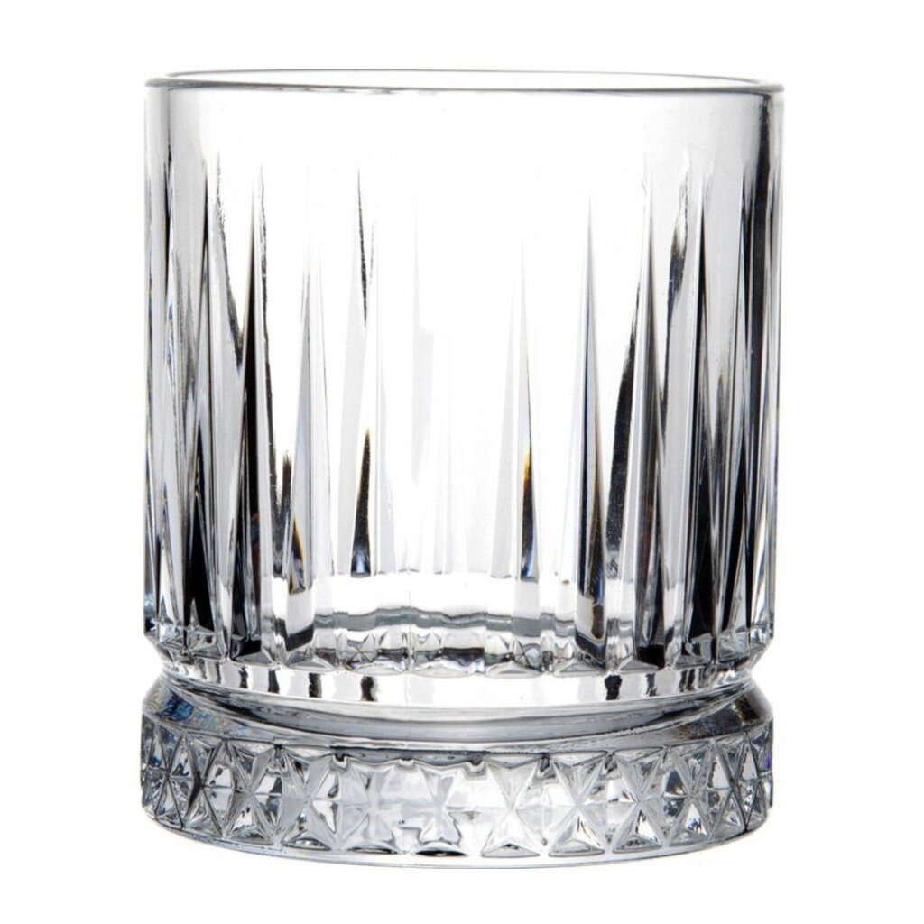 Стакан 355 мл, стекло, 4 шт, Pasabahce, Элизия, 520004B стакан для виски 340 мл стекло металл серебристый медведь lux elements