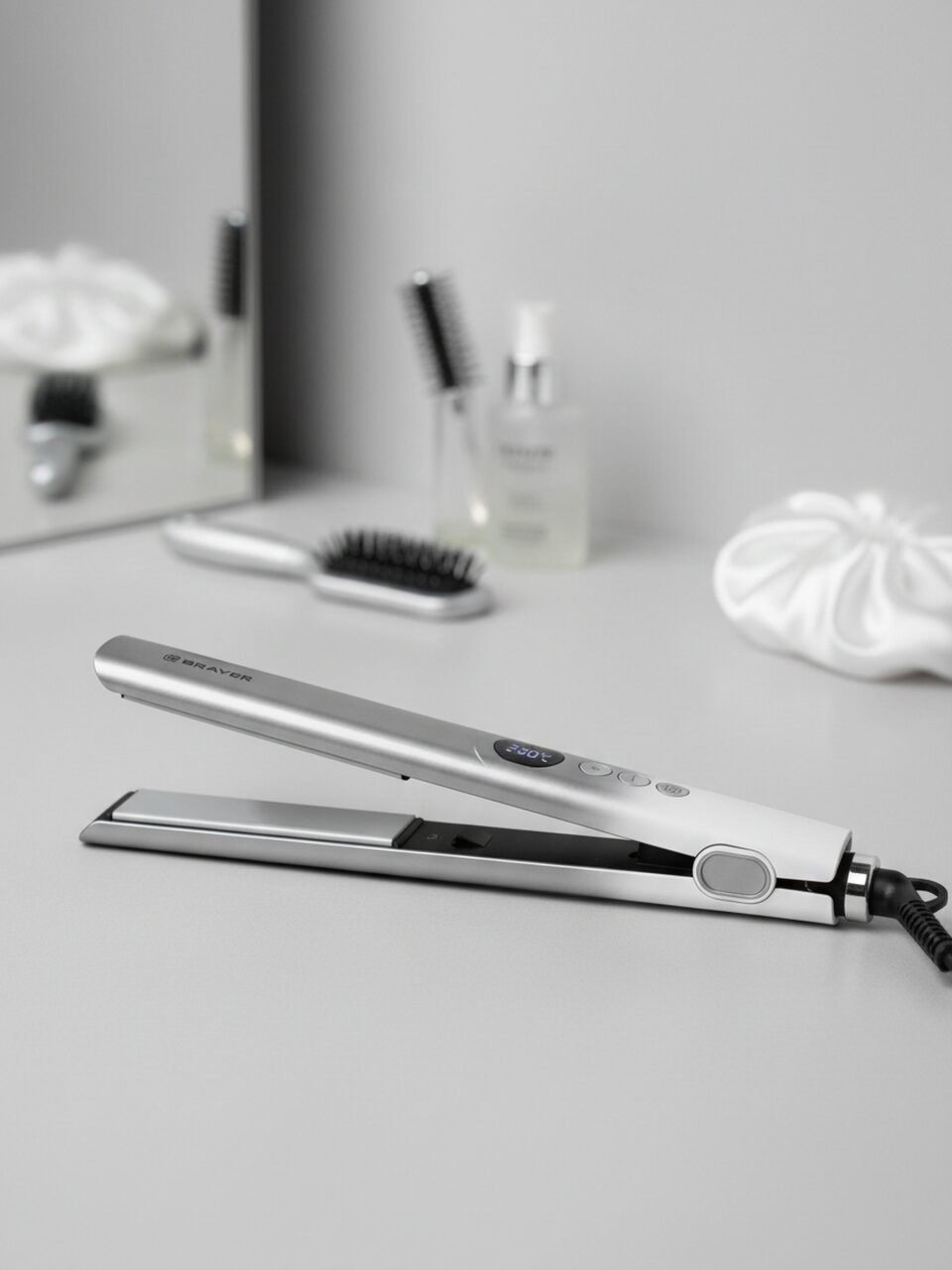 Выпрямитель Brayer, 3340BR, 52 Вт, керамическое покрытие, 230 °, LED-дисплей