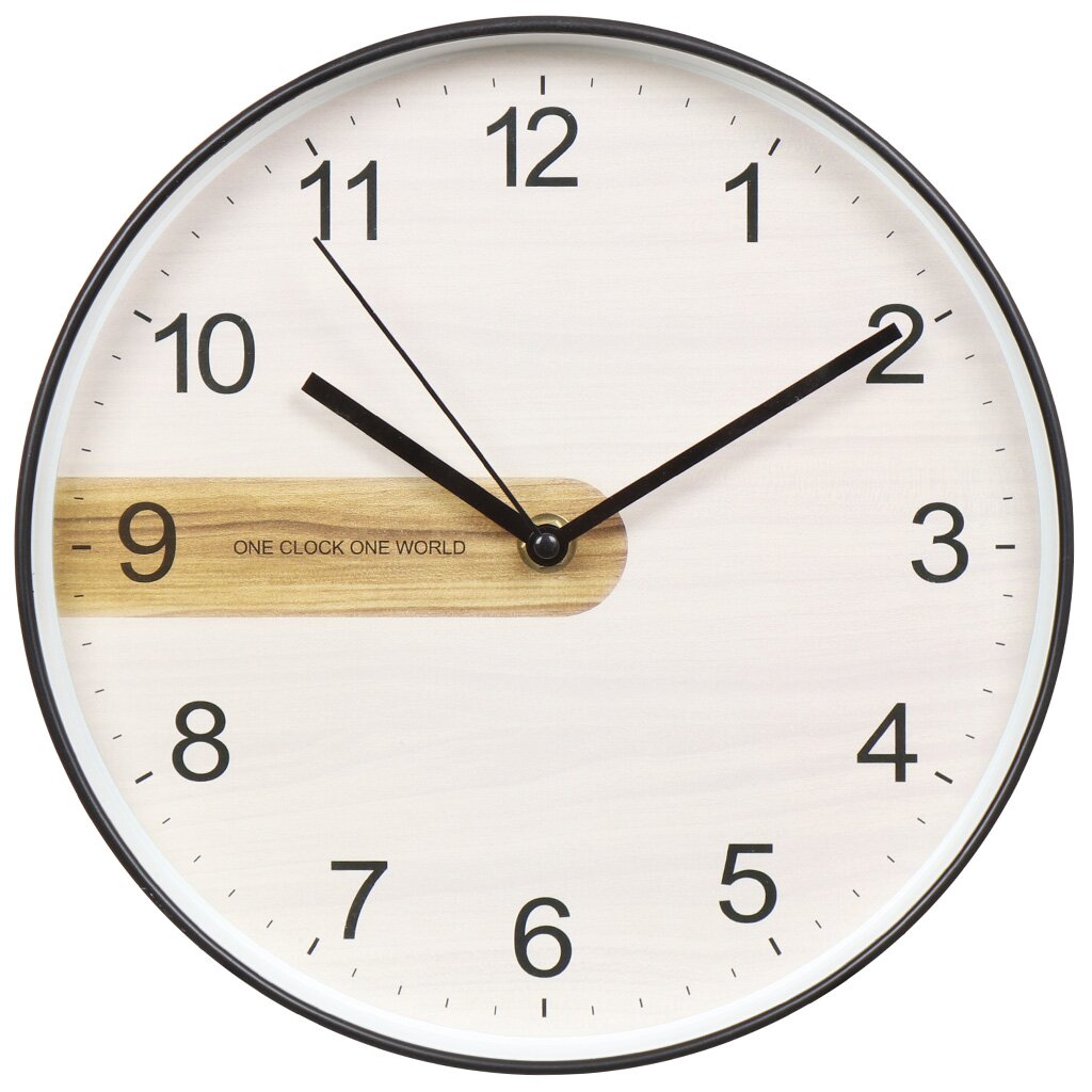 Часы настенные, 25 см, Y4-3348 светодиодные цифровые настенные часы яркость настольный будильник настенный висячий режим сна функция