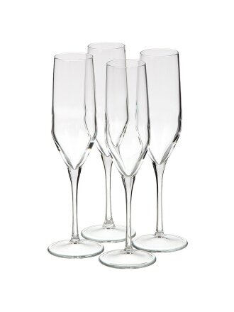 Бокал для шампанского, 200 мл, стекло, 4 шт, Pasabahce, Napa, 440319B4
