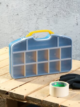 Ящик-органайзер для инструмента, 36 см, пластик, Bartex, 66946, 2780355031