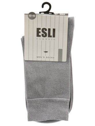 Носки для мужчин, хлопок, Esli, Classic, 000, серые, р. 27, 14С-118СПЕ