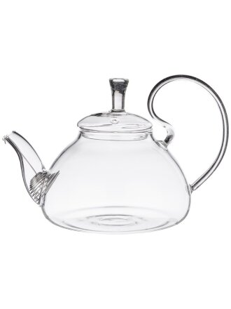 Чайник заварочный стекло, 0.8 л, с ситечком, Agness, Agness, 250-136