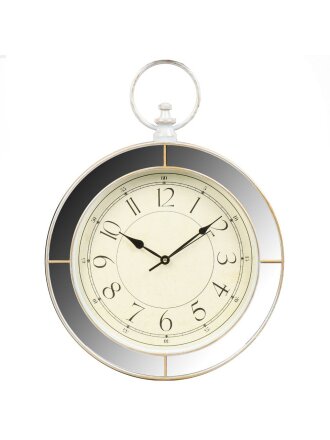 Часы настенные, кварцевые, 43 см, круглые, пластик, Y6-10681