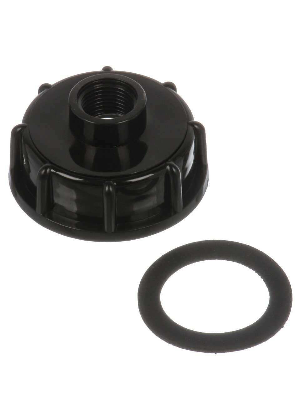 Крышка на еврокуб 60х1/2&amp;quot;, пластик, СантехКреп