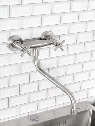 Смеситель для кухни, Potato, с кран-буксой, P46357S