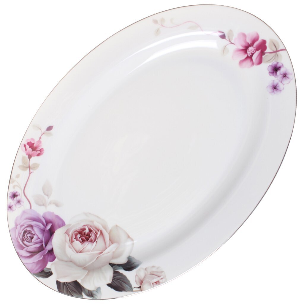 Ф Блюдо 350мм Розарий круглое МА002Z