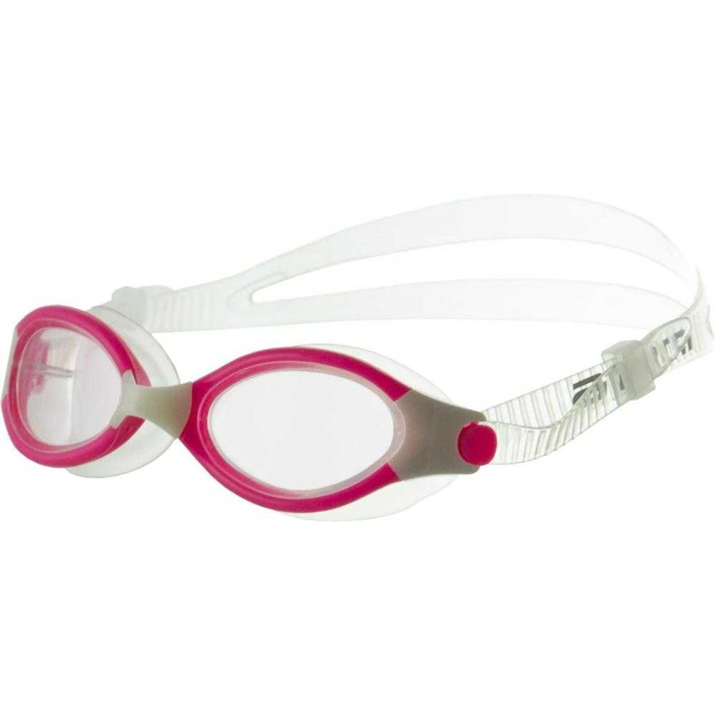 Очки для плавания Atemi, силикон (роз/бел), B503, 00000042659