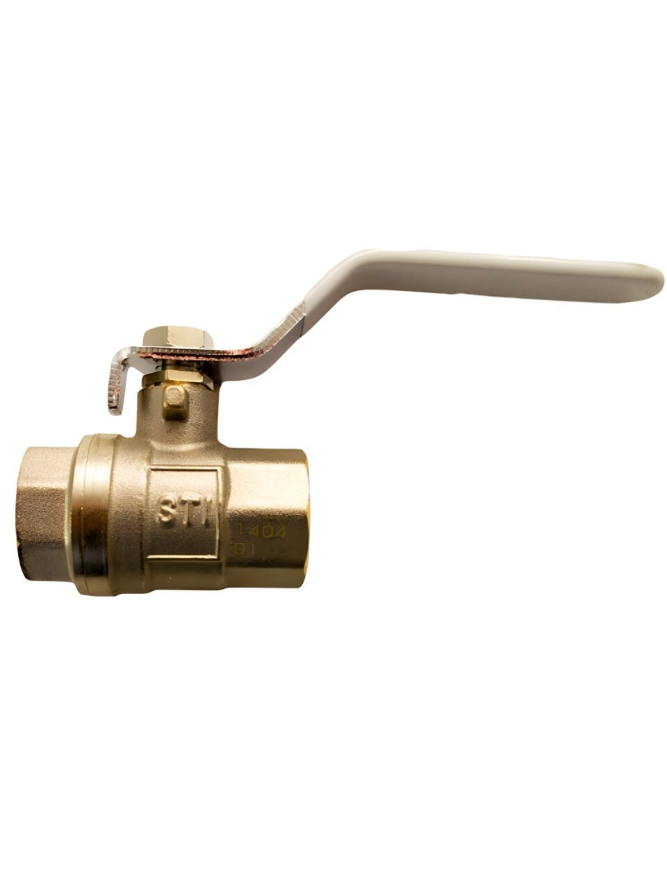 Кран для воды, 3/4&amp;quot;, г-г, латунь, ручка, DN 20, никель, STI