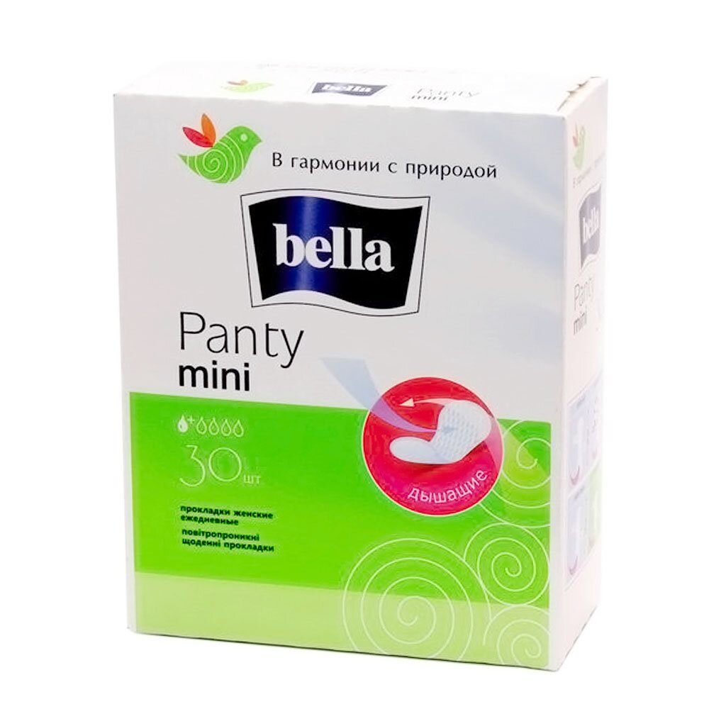 Прокладки женские Bella, Panty Mini, ежедневные, 30 шт, 5650 BE-021-RN30-018