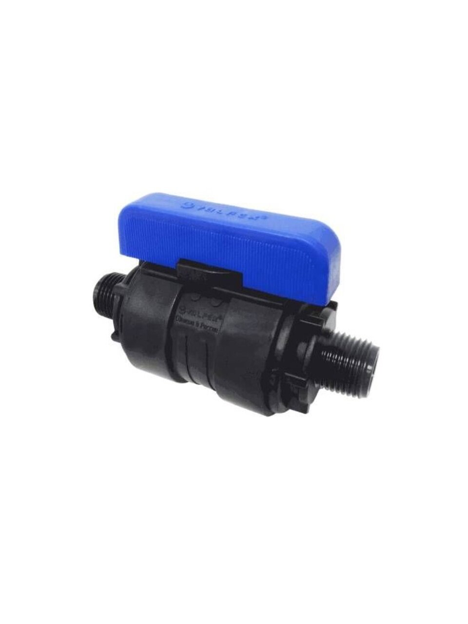 ПНД кран 3/4&amp;quot;-3/4&amp;quot;, наружный/наружный, шаровой, Valfex, 1210216034034