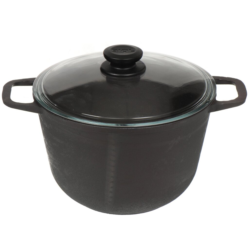 Кастрюля чугунная Биол 0204С, 4 л