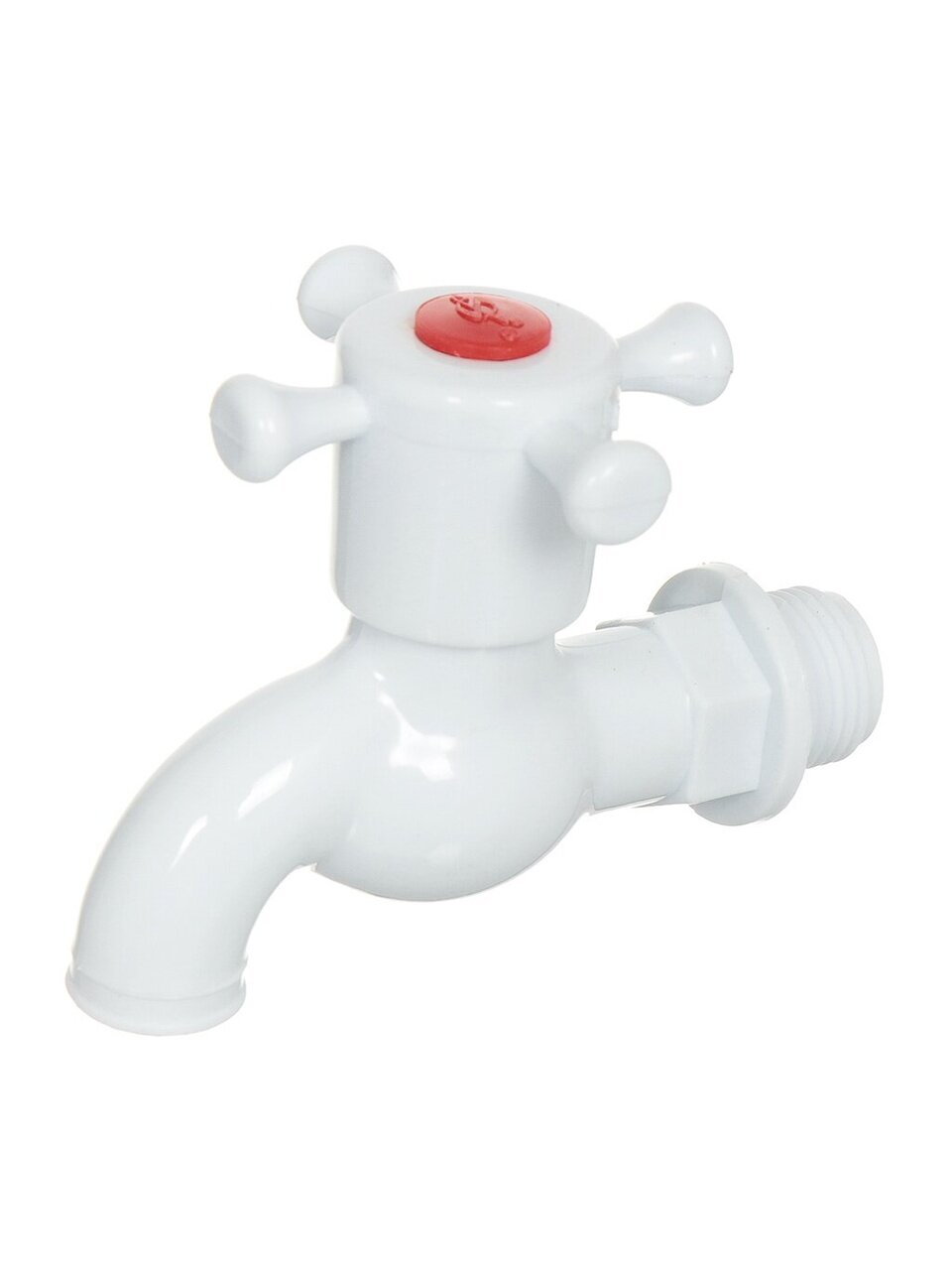 Кран водоразборный 1/2'', пластик, индивидуальная упаковка, ComfortFactor