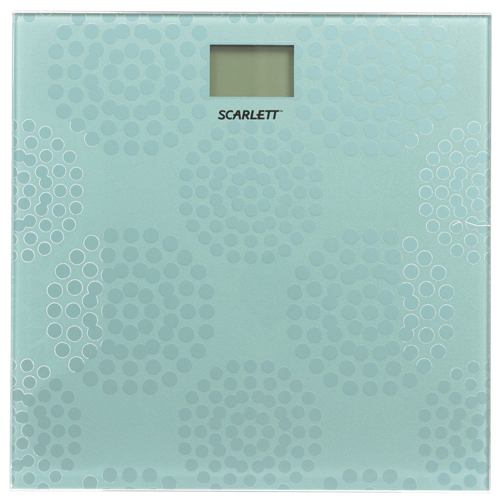 Весы напольные SCARLETT SC — BS33E073 стекло, до 180кг, авто вкл/выкл., 1 бат 3V типа CR2032