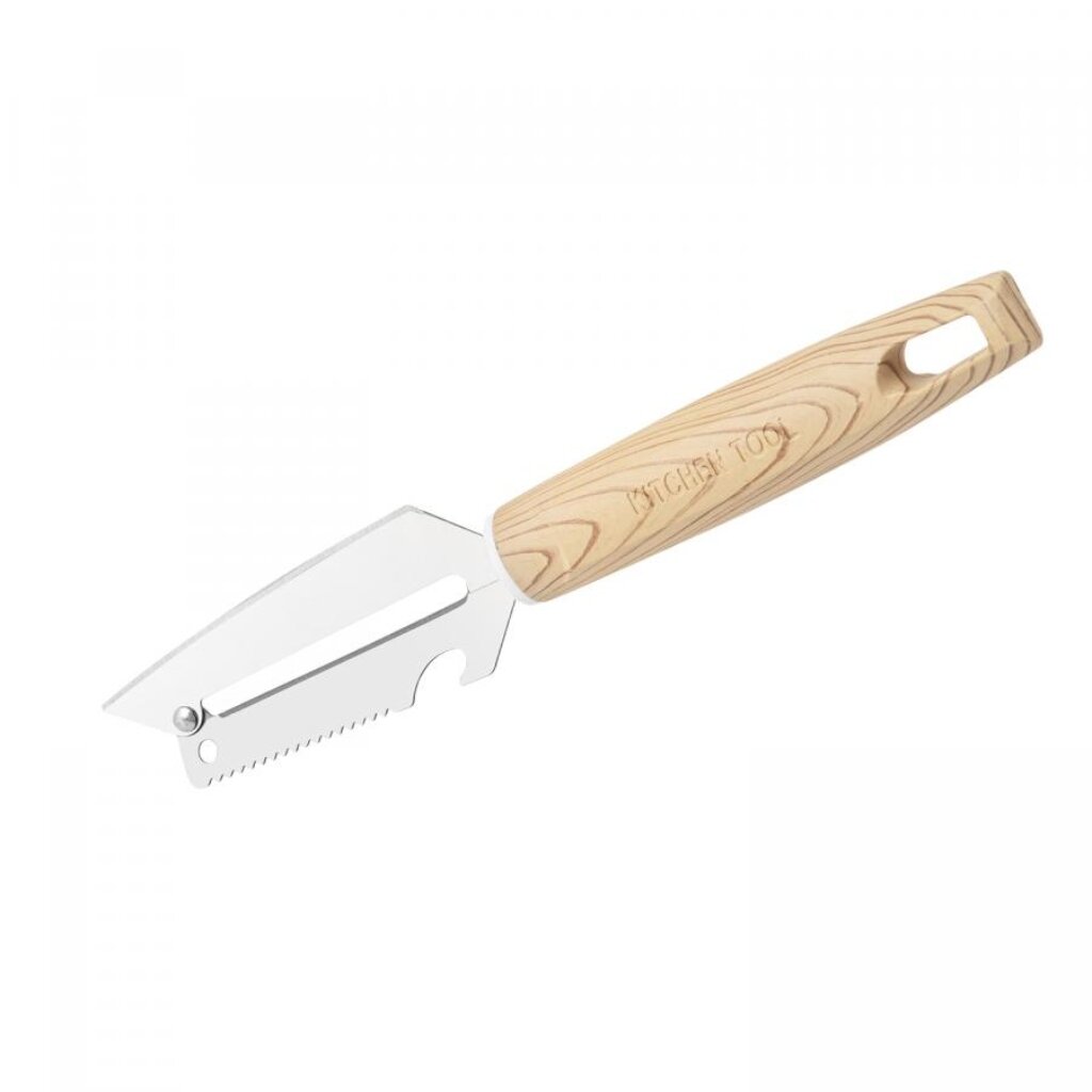 Нож Катунь, Kitchentool, для шинковки капусты, нержавеющая сталь, рукоятка пластик, навеска, AST-002-TF29 секрет семейных пирогов