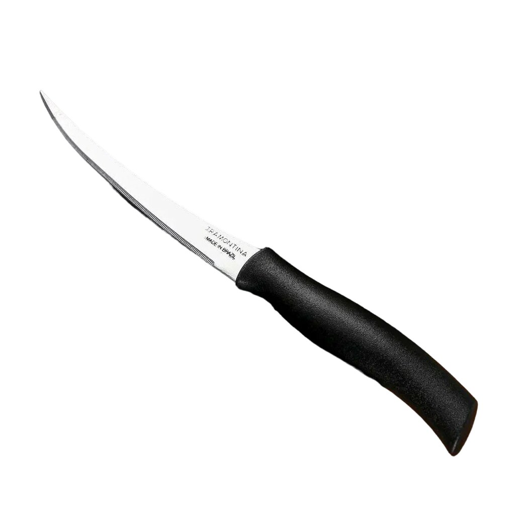 Нож кухонный Tramontina, Athus, для томатов, нержавеющая сталь, 12.5 см, рукоятка пластик, 23088/905-TR