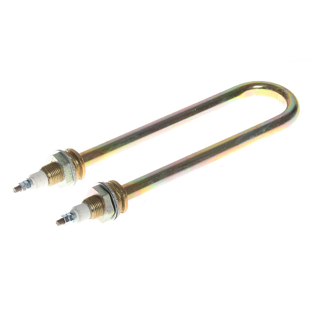 Тэн для воды, оцинкованная сталь, 1.5 кВт, M18, D13 мм, дуга