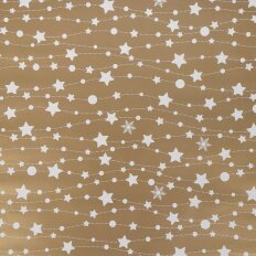 Бумага упаковочная 100х70 см, в ассортименте, с декоративным рисунком, 2 штуки, Y4-5078