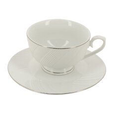 Набор чайный фарфор, 12 предметов, на 6 персон, 220 мл, Balsford, Грация Линар, 101-01076, подарочная упаковка