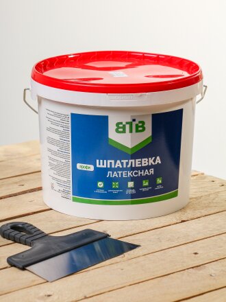 Шпатлевка ВТВ, Профи, латексная, для внутренних работ, 16 кг