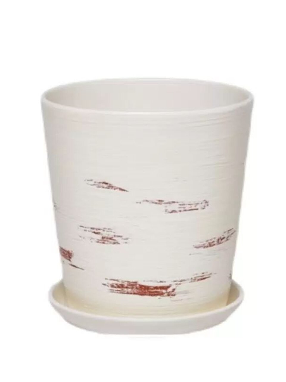 Горшок керамика, 9.4 л, 26х26х27 см, конус, Патина № 6, 567589