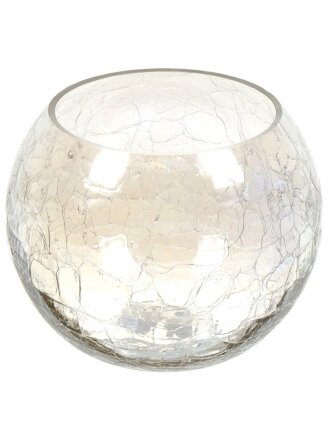 Ваза стекло, настольная, 16х18 см, Evis, Аттикус шаровая, 27 0980 2068