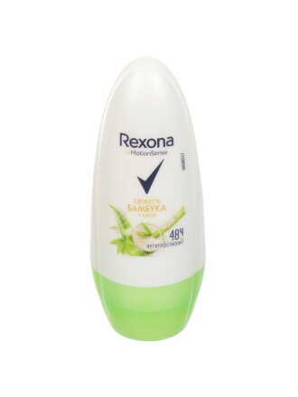 Дезодорант Rexona, Алоэ вера, для женщин, ролик, 50 мл