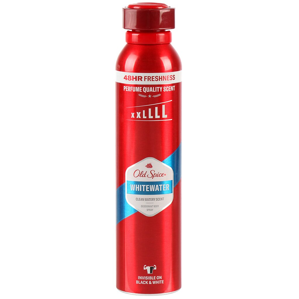 Дезодорант Old Spice, WhiteWater, для мужчин, спрей, 250 мл