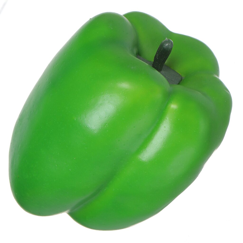 Фрукт декоративный перец, 9 см, зеленый, Y4-2674 перец болгарский желтый 1 кг