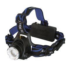 Аккумуляторный налобный LED ZOOM фонарь Ultraflash E150
