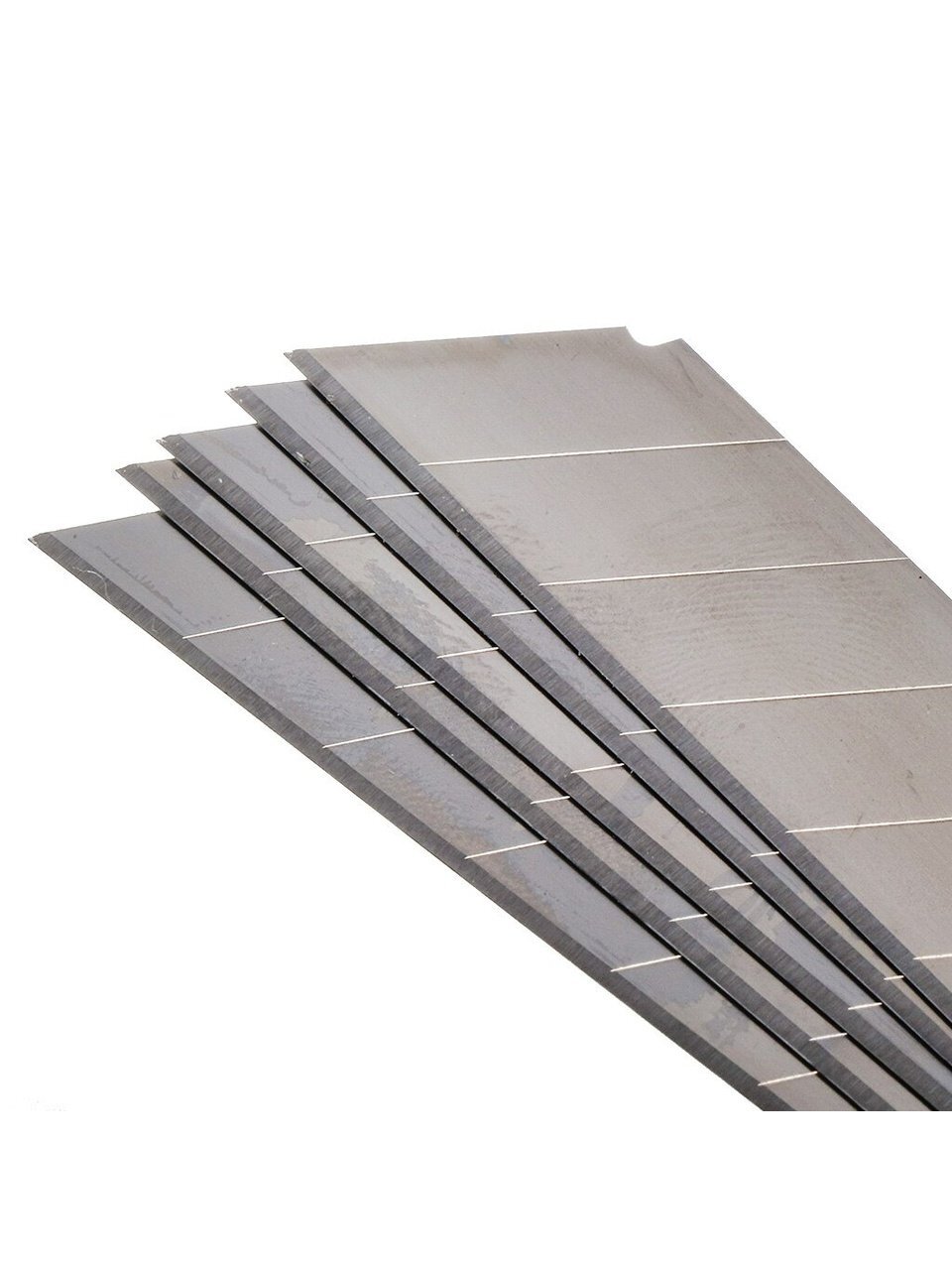 Лезвия сменные 18х100 мм, 5 шт, сегментированные для пистолетного ножа, Bartex, СН-87/СН-548/UK-082/СН-102