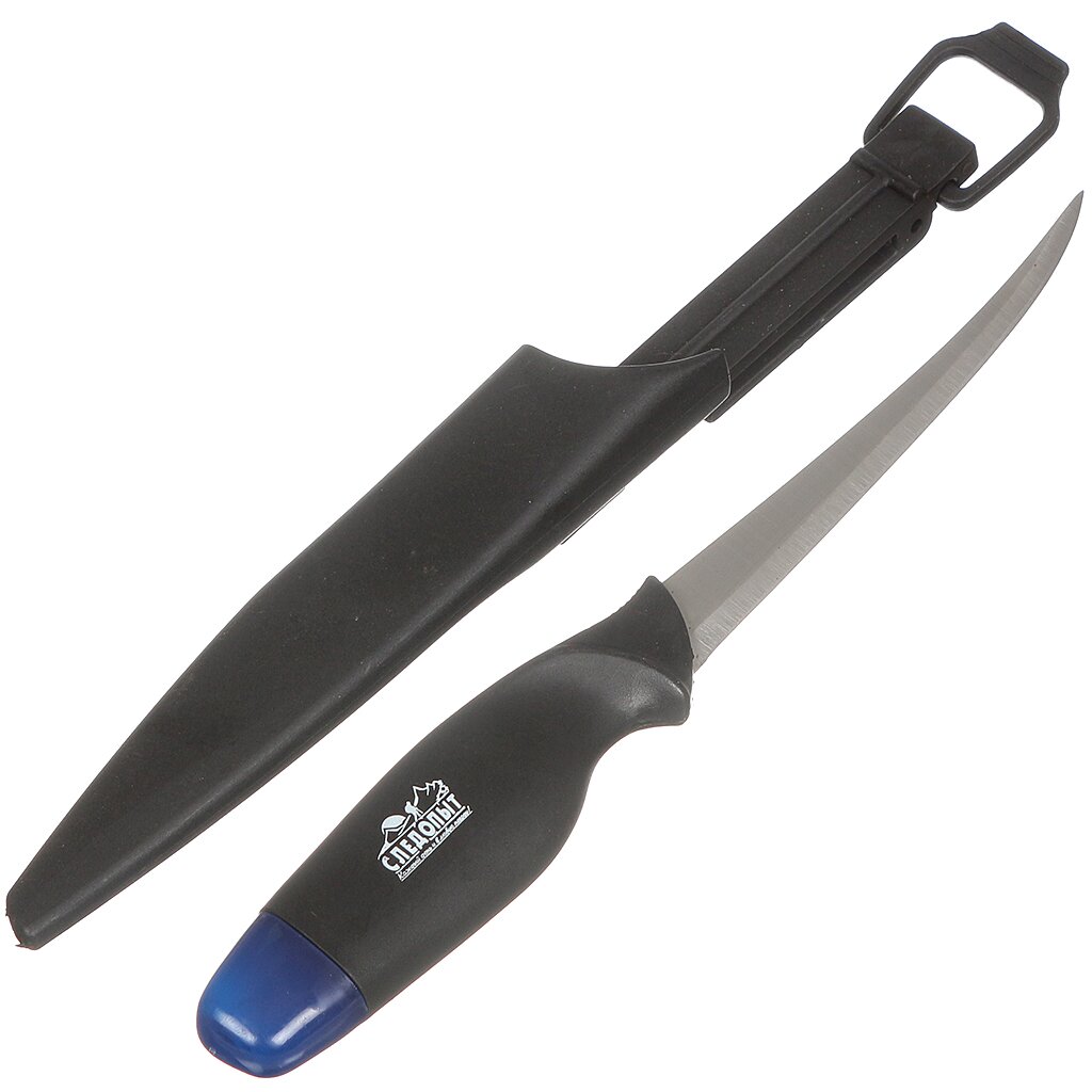 Нож туристический, нержавеющая сталь, нетонущий, в чехле, Следопыт, PF-PK-03 филейный разделочный нож следопыт