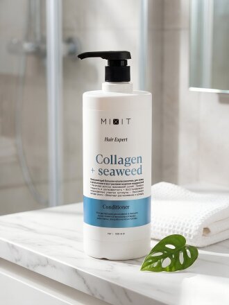 Бальзам-ополаскиватель для поврежденных волос, Mixit, Hair Expert, увлажняющий, 1 л