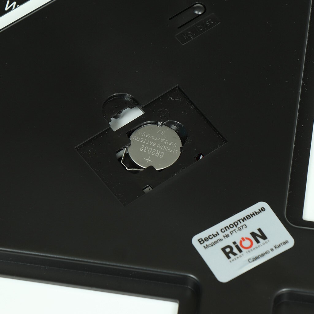 Весы напольные электронные, Rion, Венге PT-973, стекло, до 180 кг, LCD-дисплей
