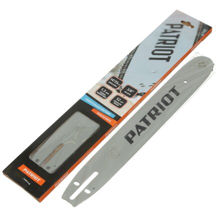 Шина Patriot, P140SPEA041/Р144MLEA041, 14", длина шины 35 см, шаг цепи 3/8 дюйм, 1.3 мм, 52 звена , 867131450