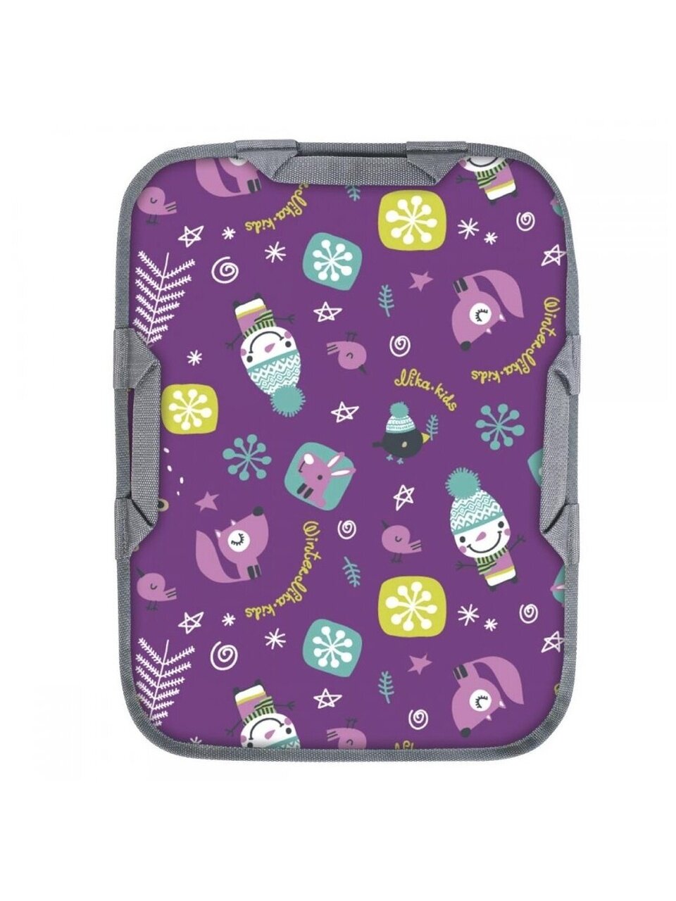 Ледянка оксфорд, тент, прямоугольная, 54х40 см, Nika, Зимний баклажановый, ЛПП4054/ЗБ2