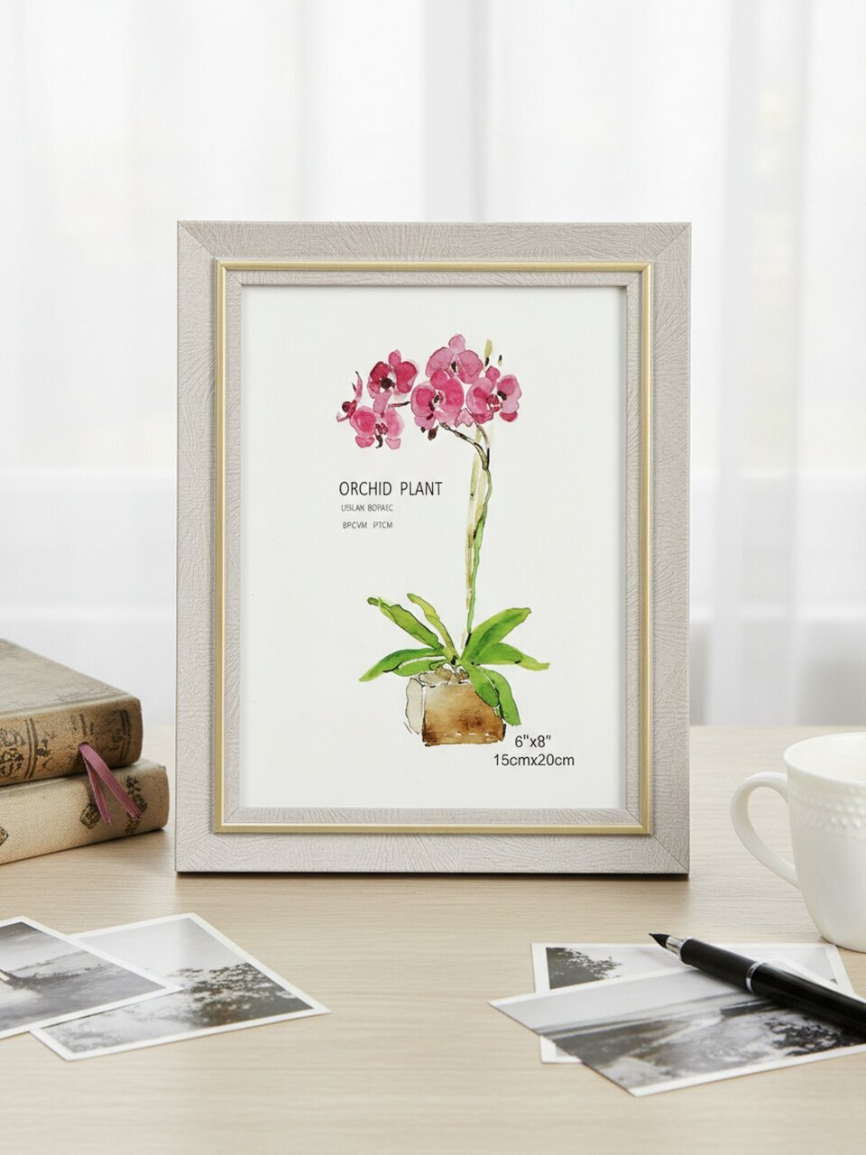 Фоторамка 15х20 см, пластик, асс, Y4-11088