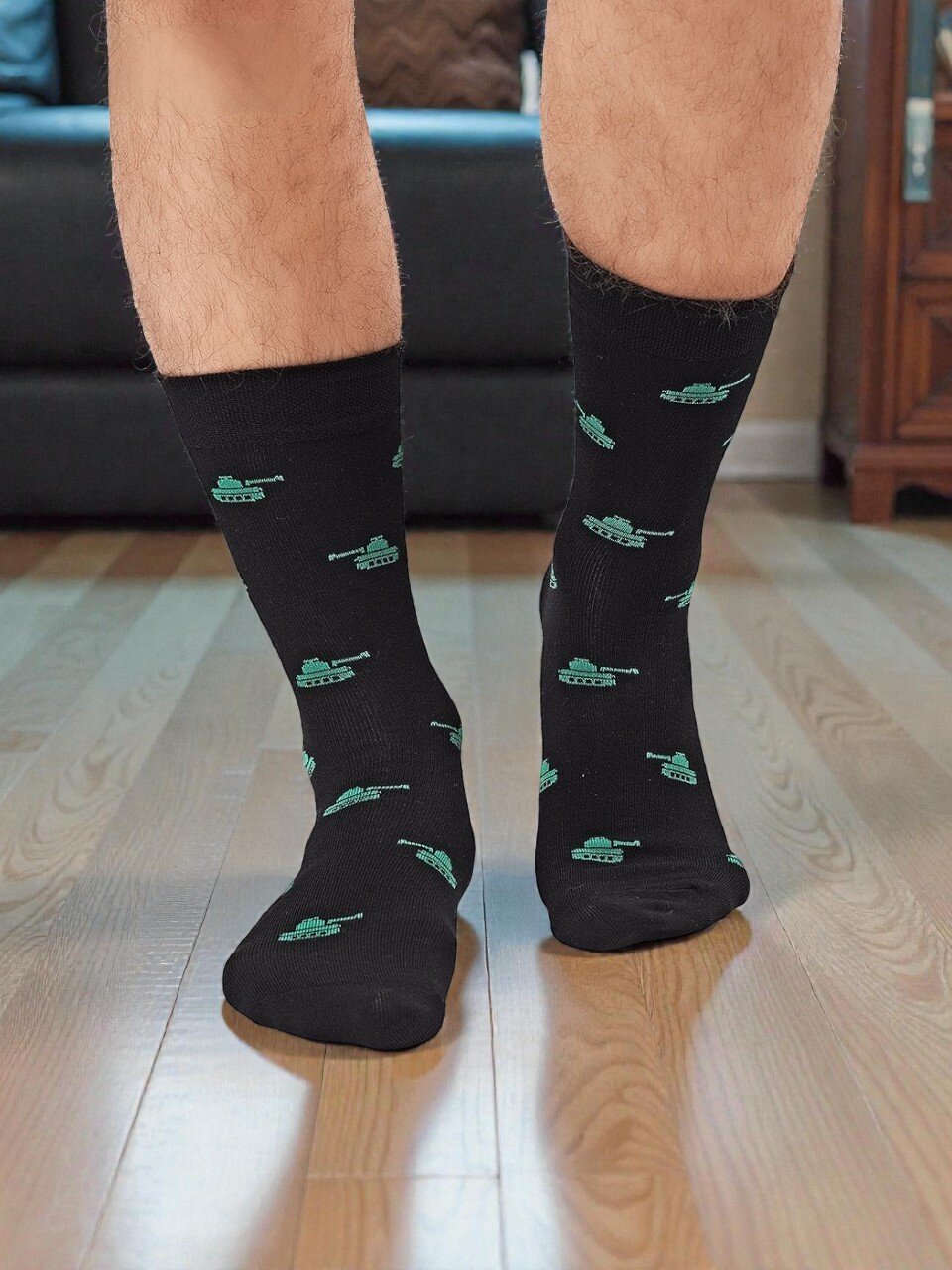 Носки для мужчин, Clever, 23Ф, черные, р. 29, К6570Л