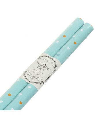 Бумага упаковочная 100х70 см, в ассортименте, с декоративным рисунком, 2 штуки, Y4-5072