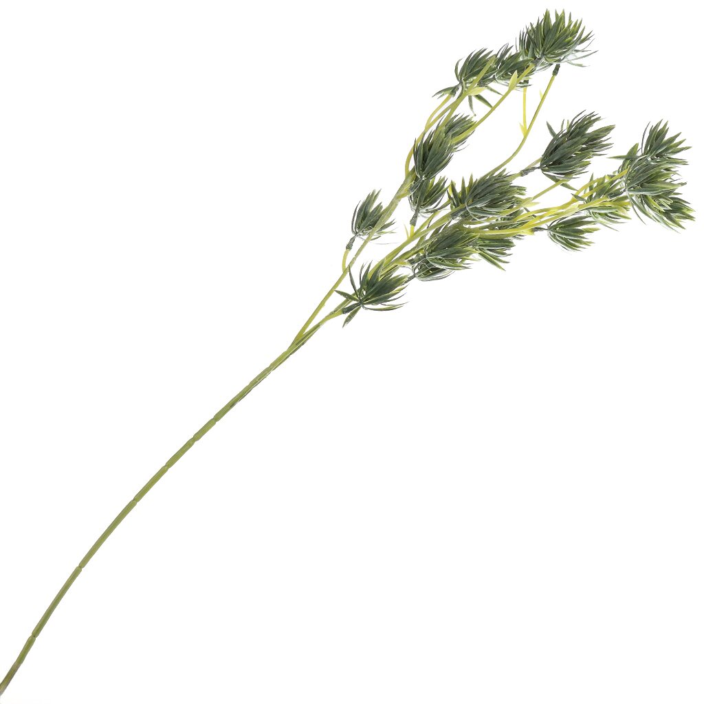 Цветок искусственный декоративный Ветвь, 80 см, зеленый, Y6-7190