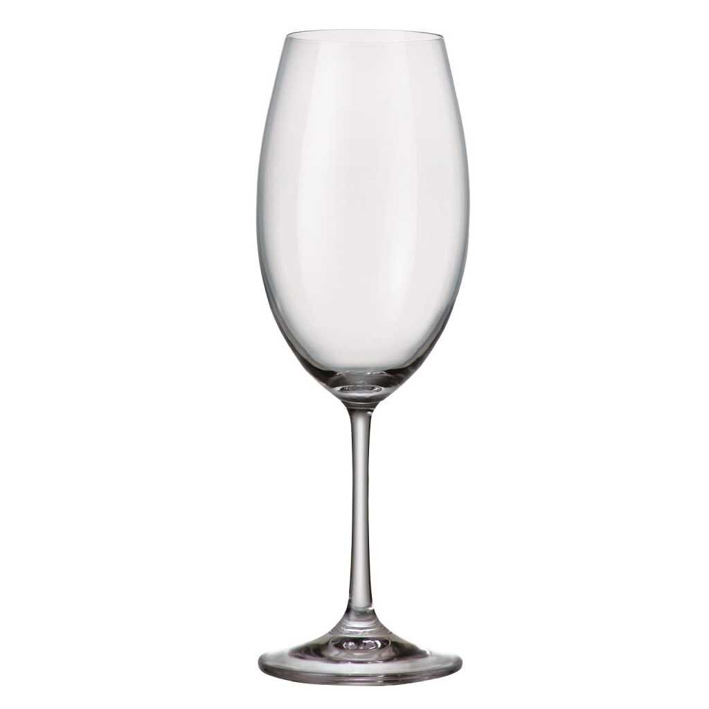 Бокал для вина, 400 мл, стекло, 6 шт, Bohemia, Milvus, 91L/1SD22/0/00000/400-664 бокал для вина 280 мл хрустальное стекло 6 шт rcr adagio 28270