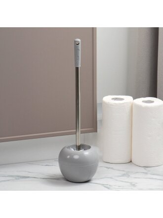 Ерш для туалета напольный, пластик, металл, в ассортименте, Y4-9833