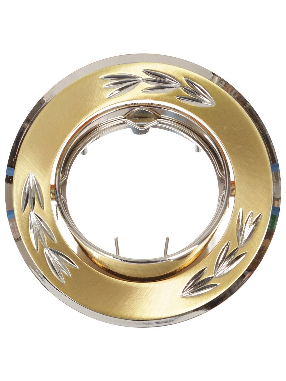 Светильник встраиваемый поворотный, СВ 02-01, G5.3, MR16, 50 Вт, матовое золото, никель, TDM Electric, SQ0359-0002