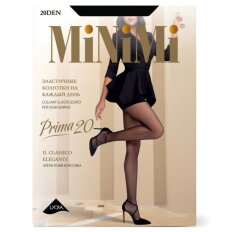 Колготки MINIMI Mini PRIMA 20 Nero 2 шортики