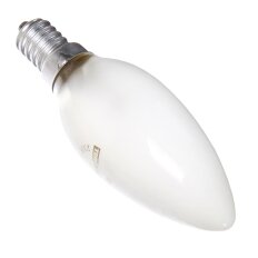 Лампа накаливания E14, 40 Вт, свеча, матовая, TDM Electric, SQ0332-0017