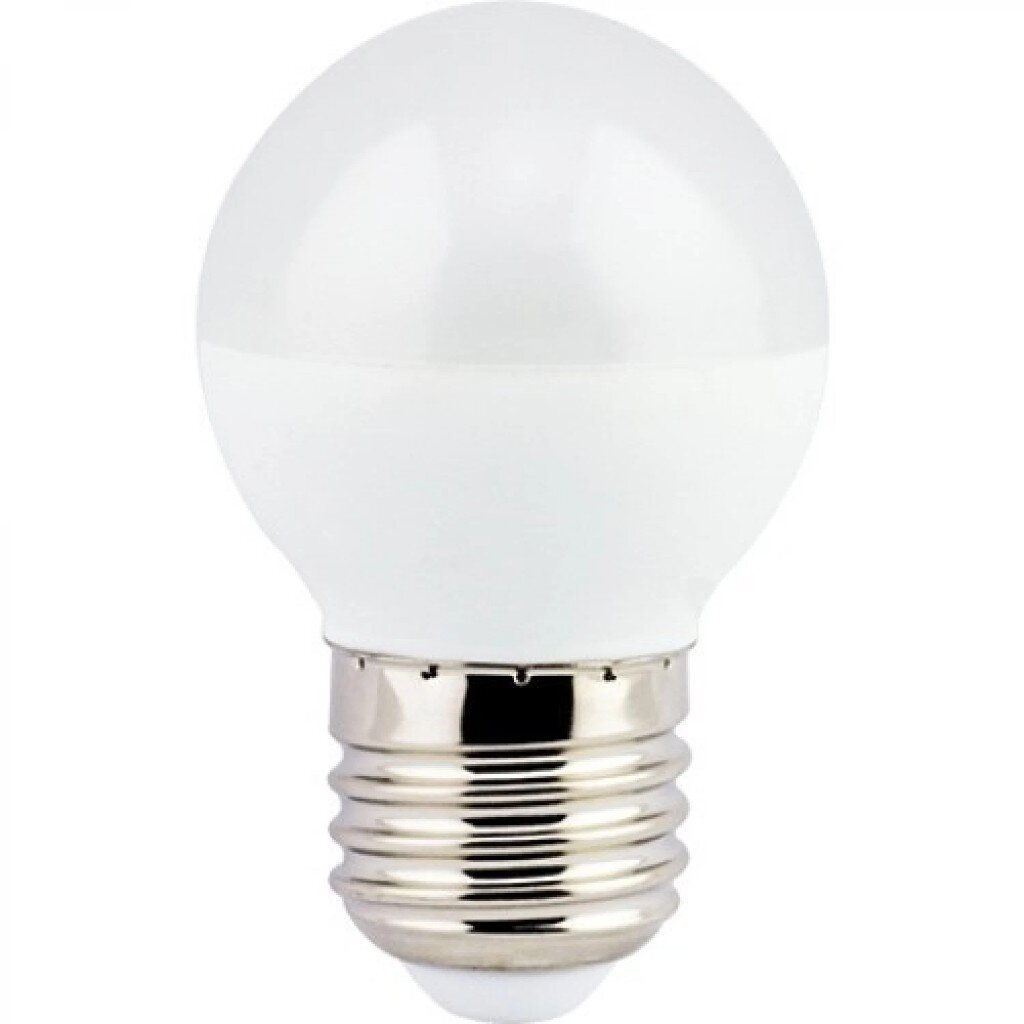 Лампа светодиодная E27, 7 Вт, 220 В, шар, 2700 К, свет теплый белый, Ecola, Premium, G45, LED лампа светодиодная e27 15 вт 220 240 в груша 2700 к свет теплый белый ecola premium a60 led