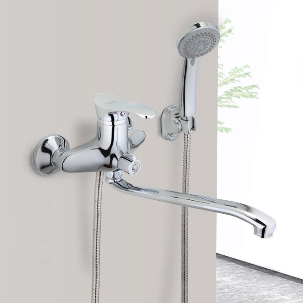 Смеситель для ванны, Frap, с картриджем, хром, F2201 подстаканник одинарный стекло хром solinne mirror b 82704 2546 145