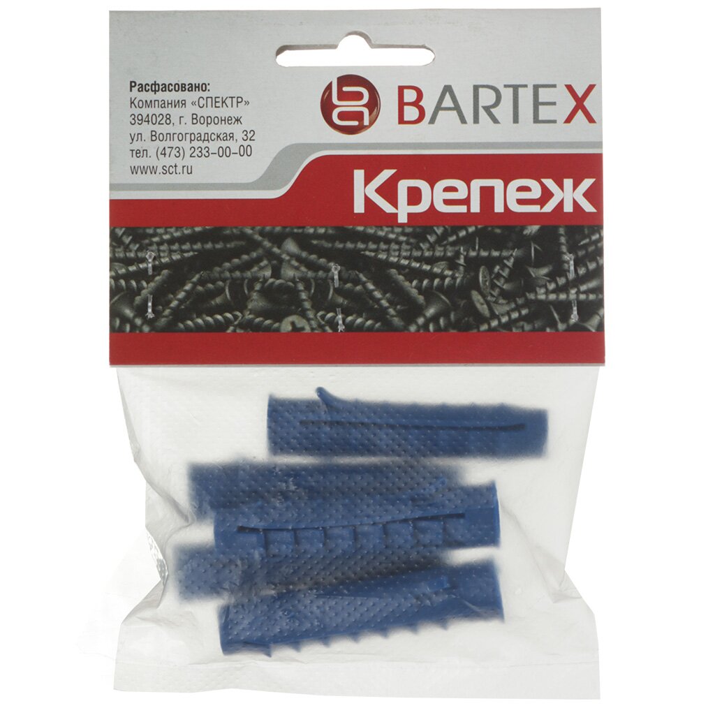 Дюбель распорный, диаметр 12х60 мм, 5 шт, пакет, Bartex, Chappai дюбель гвоздь диаметр 6х80 мм 10 шт потайной пакет bartex