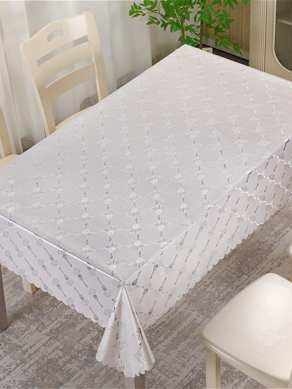 Клеенка Silvano, 1.37х20 м, ПВХ на тканевой основе, PS-7193A